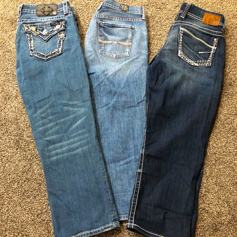 Ladies Blue Jean Capris